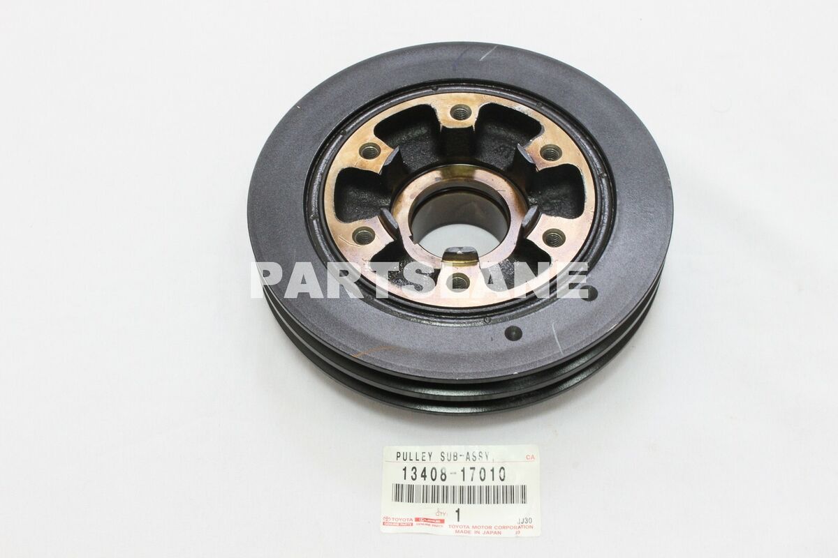 13408-17010 Toyota OEM Genuine PULLEY, CRANKSHAFT | eBay 13408-17010 Toyota OEM Genuine PULLEY, CRANKSHAFT | eBay