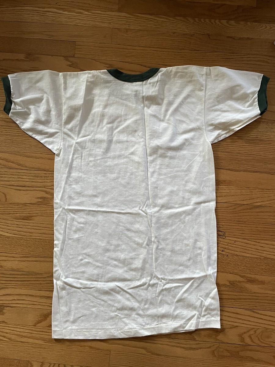 【KOOLOSET】Spirit Ringer Printing Half Tee Vtg Champion Ringer Tee Shirt 90s single stich Washington