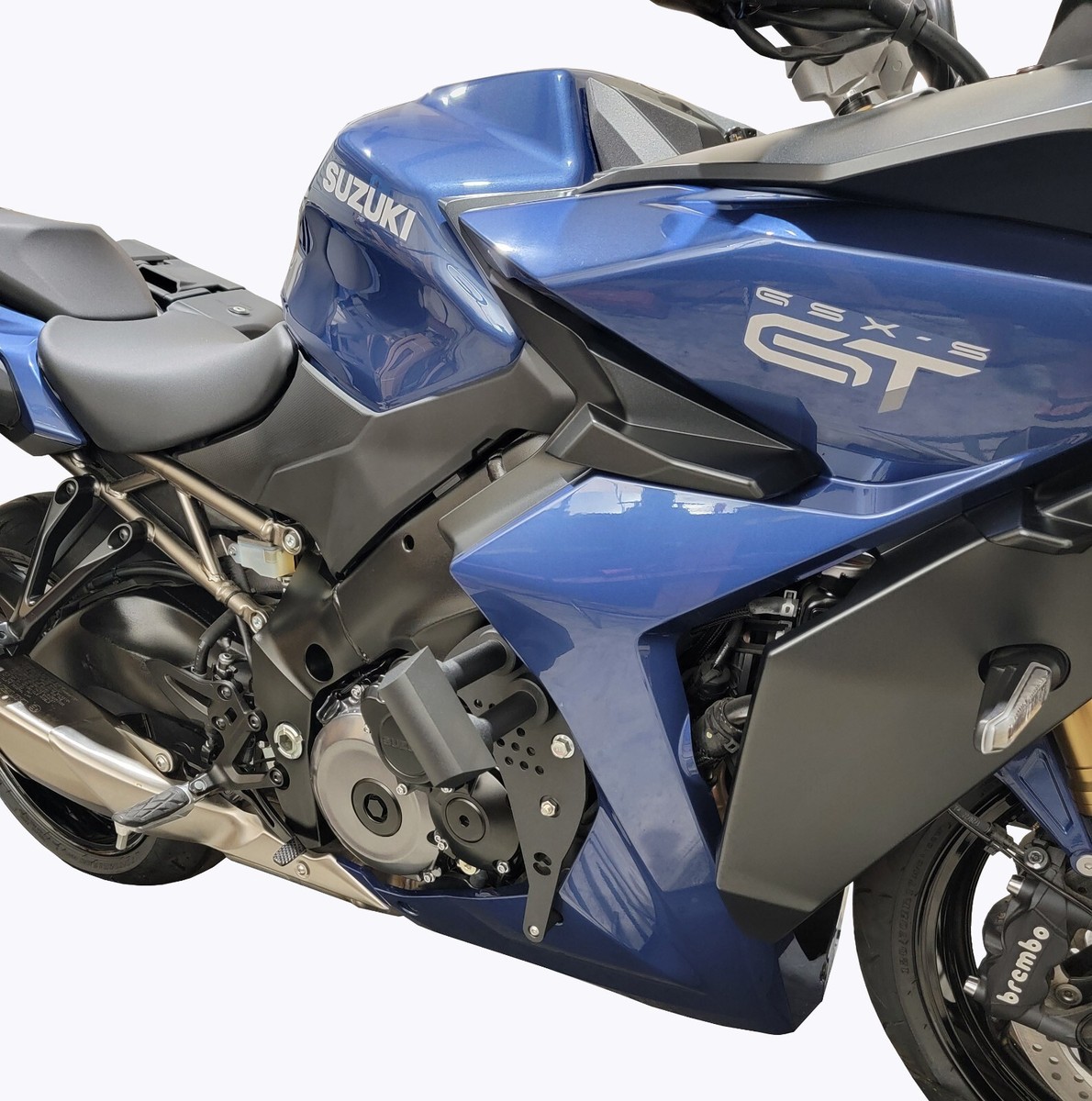 SSBバンパー GSX-S1000 GT79A Suzuki GSX-S1000 GT GT+ Crash Bars Tip Over Protection V2 Black