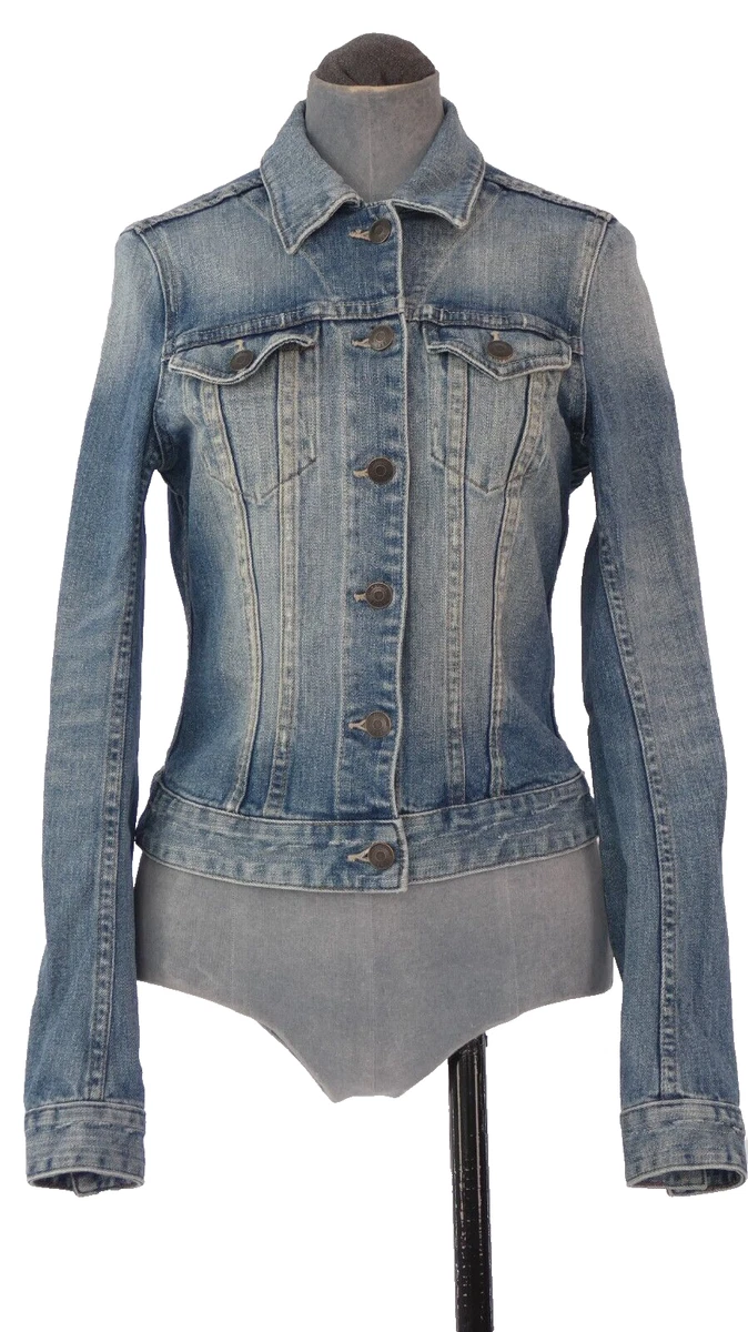 Stone colour shop denim jacket