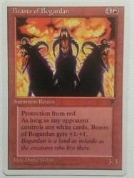 Beasts of Bogardan - Chronicles - Uncommon Red Creature
