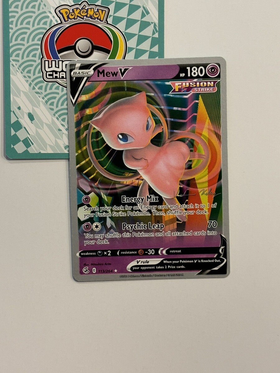 2021 POKEMON JPN:SWSH ミュウ V FA Auction Prices Realized Tcg Cards 2021 POKEMON JAPANESE