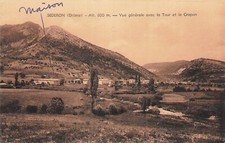 26 Séderon vue générale avec la Tour et le Crapon 98731