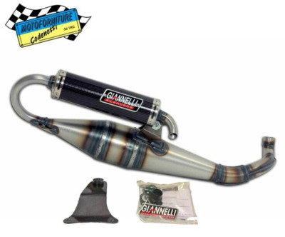 Auspuff Giannelli Shot V4 BETA ARK / EIKON 1997-2009 31601V4 + ZÜNDKERZE GESCHENK