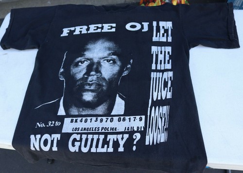 Vintage Free OJ Simpon Let The Juice 