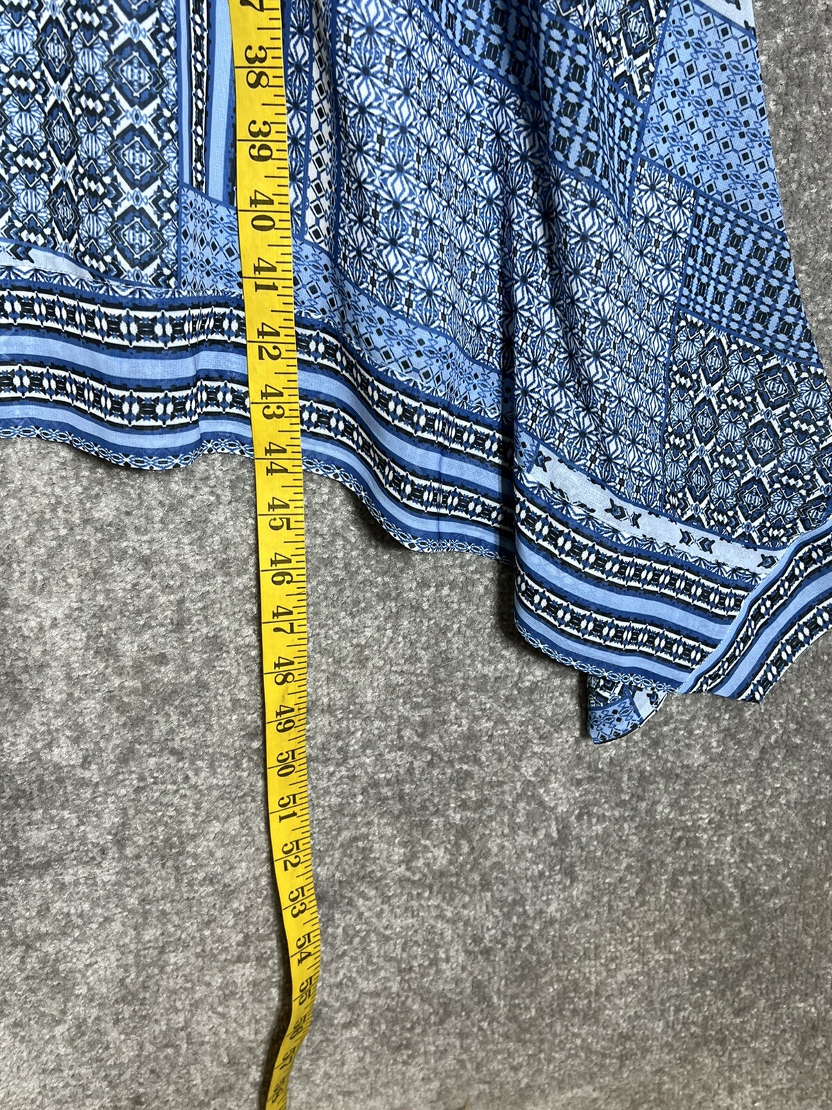 Nanette Lepore Patchwork Printed Handkerchief Mid… - image 7