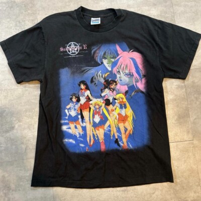 90s VINTAGE SAILOR MOONセーラームーン Tシャツ XL 90S Vintage Sailor Moon Anime T-Shirt Double Sided USED | eBay