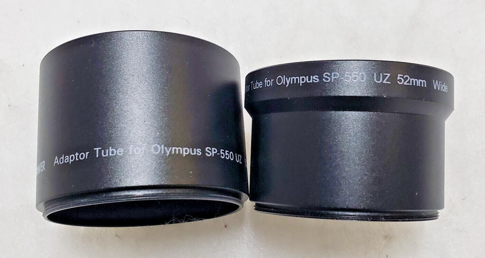 Tubos adaptadores anchos y tele Bower para cámara digital Olympus SP550 (AU48520) Foto 3 de 4