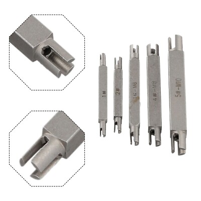 5PCS Broken Head Taps Set Hex Double Head Screw Tap Extractor -M10