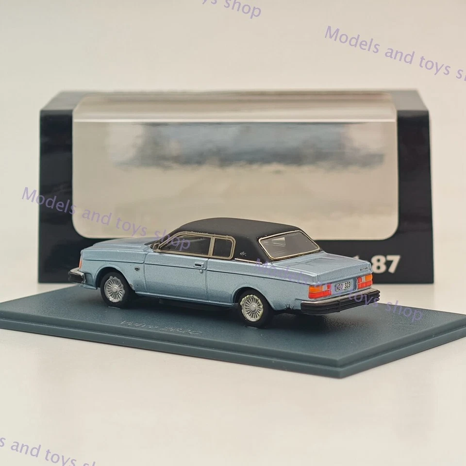 NEO SCALE MODELS 1/87 Volvo 262C Blue Resin Car Limited Collection - Image 2 of 4