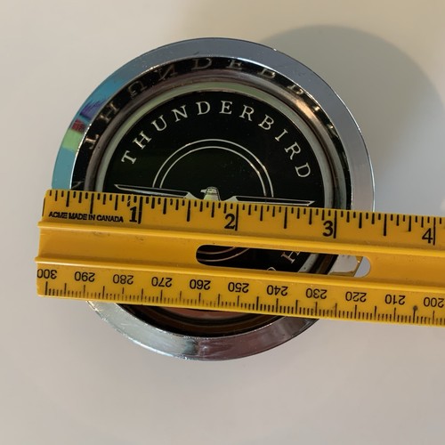 Ford THUNDERBIRD Turbine Wheel Chrome Center Cap 1970’s 73-76 OEM 253647 EUC - Picture 8 of 9