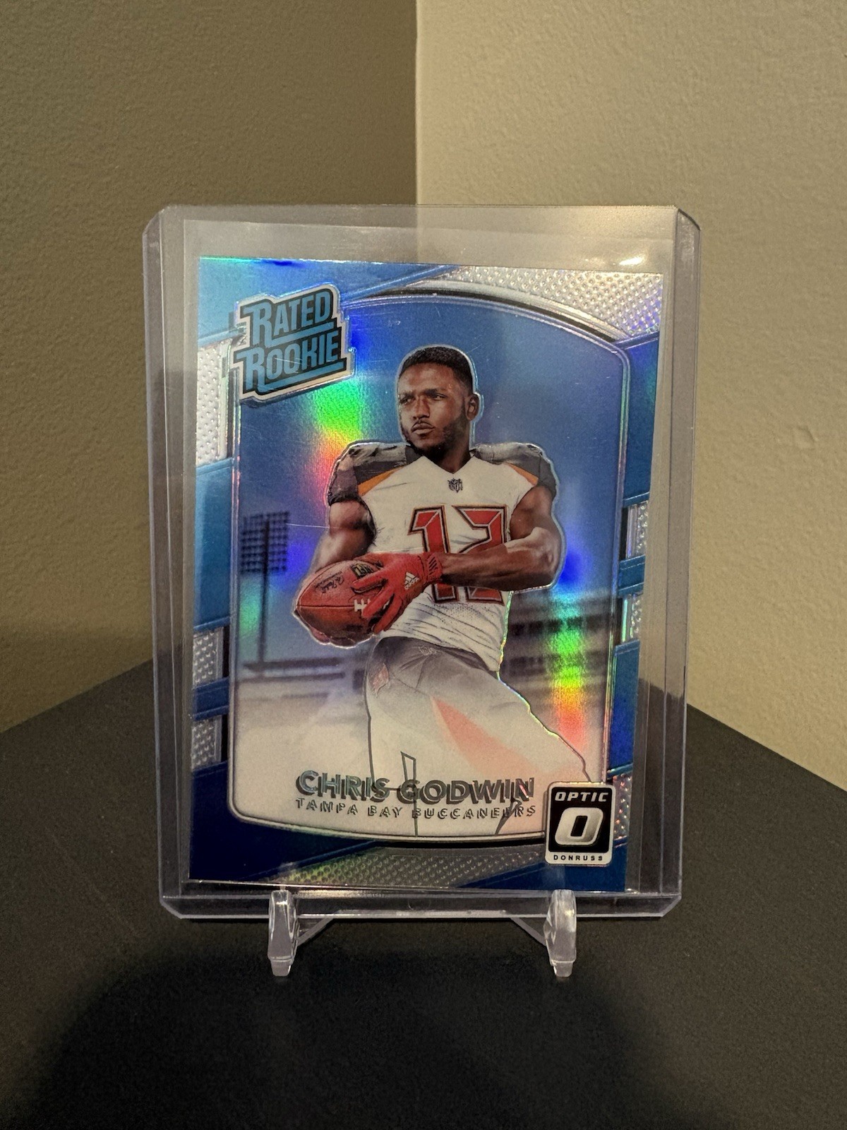 2017 Panini Donruss Optic - Rated Rookie Chris Godwin #155 Holo Prizm (RC)