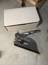 Vintage Official Pocket Seal Press Toopen Notary Stamp