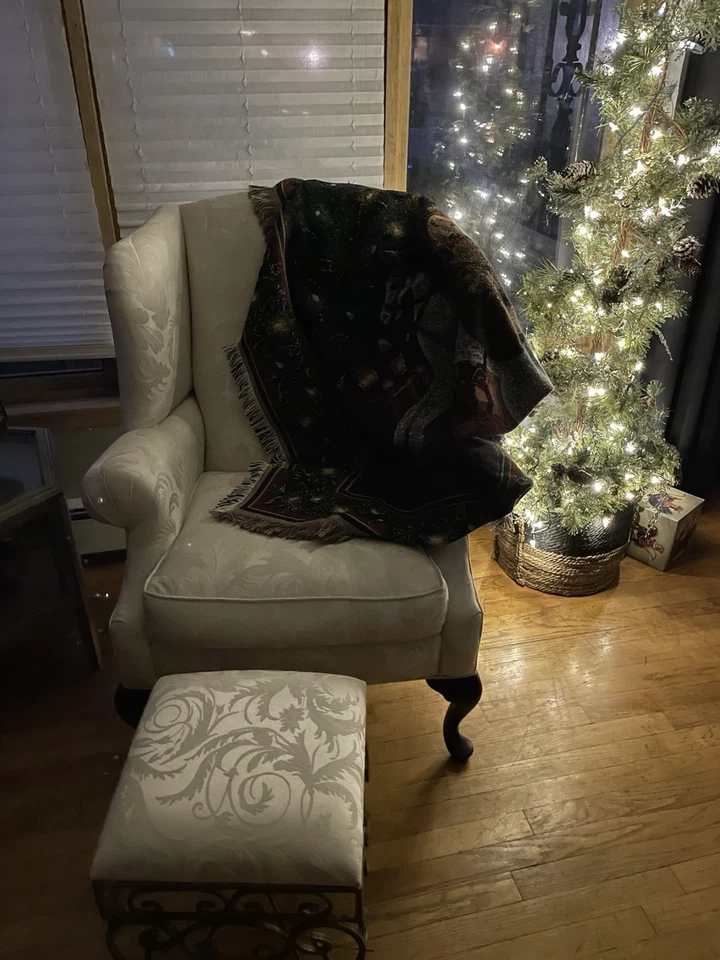 Vintage Ralph Lauren Polo Inspired Bear Blanket Cotton Inspired Throw Dupe - Image 2 of 4