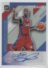 2019-20 Panini Donruss Optic Signature Series Holo Prizm Ricky Davis Auto 06kc