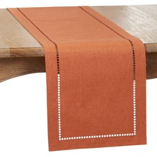 Laser-Cut Hemstitch Table Runner