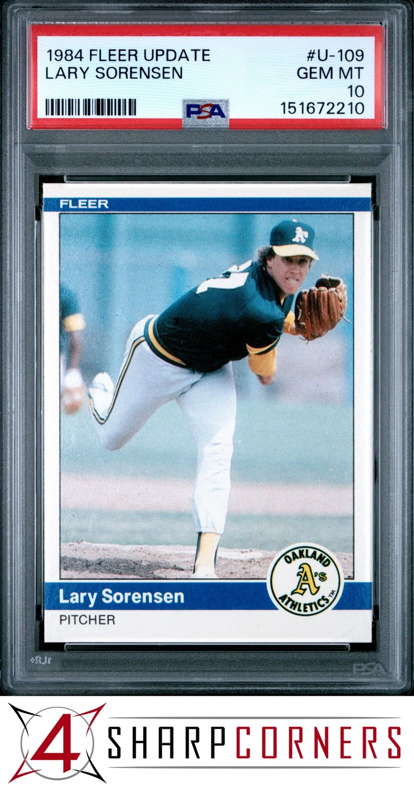 1984 Lary Sorensen #U-109