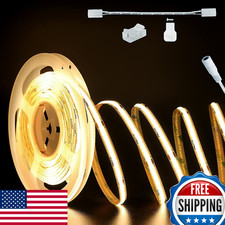 PAUTIX COB LED Strip Light 32.8ft 10m 5040 LEDs Warm White 2700K High Lumen