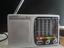 Supersonic Brand AM/FM Portable Radio Receiver and 12 Band Receiver