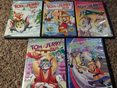 #ad Tom and Jerry Tales DVD Lot 1 5 READ DESCRIPTION $16.00