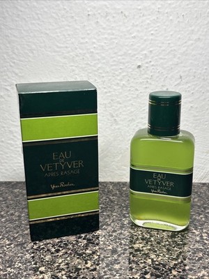 NOS 80s Rare Eau De Vetyver Yves Rocher Apres Rasage After Shave Lotion 100 ML