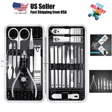 Nail Clippers Set Fingernail and Toenail Clipper Cutters, Manicure Pedicure K...