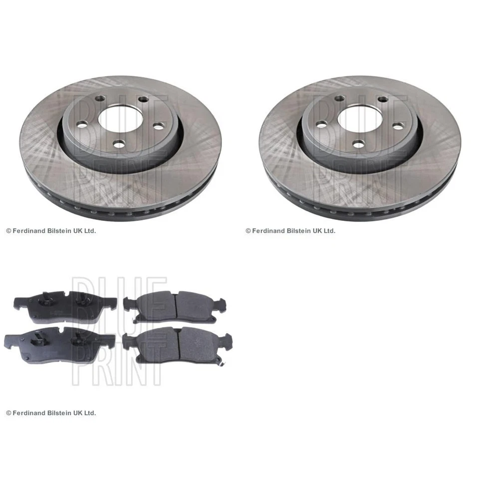 BLUE PRINT Discos de Freno 330mm + Pastillas Delant. Apto para Jeep Gran - Imagen 2 de 4