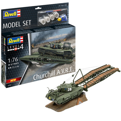 Revell Churchill A.V.R.E. Maßstab 1:76 Modellbausatz Plastikmodellbausatz