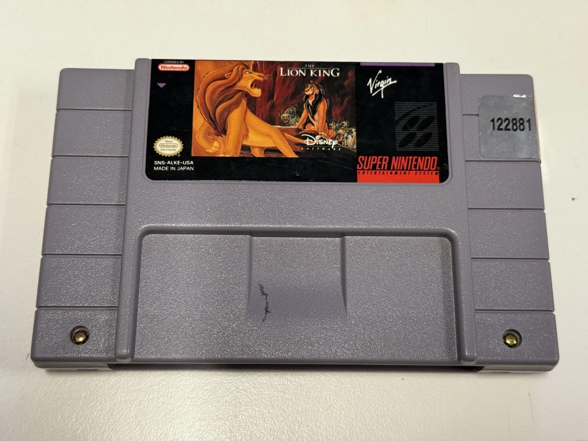 The Lion King Nintendo NES Video Games for sale | eBay