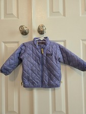 Baby Patagonia NanoPuff jacket size 6-12 month light purple