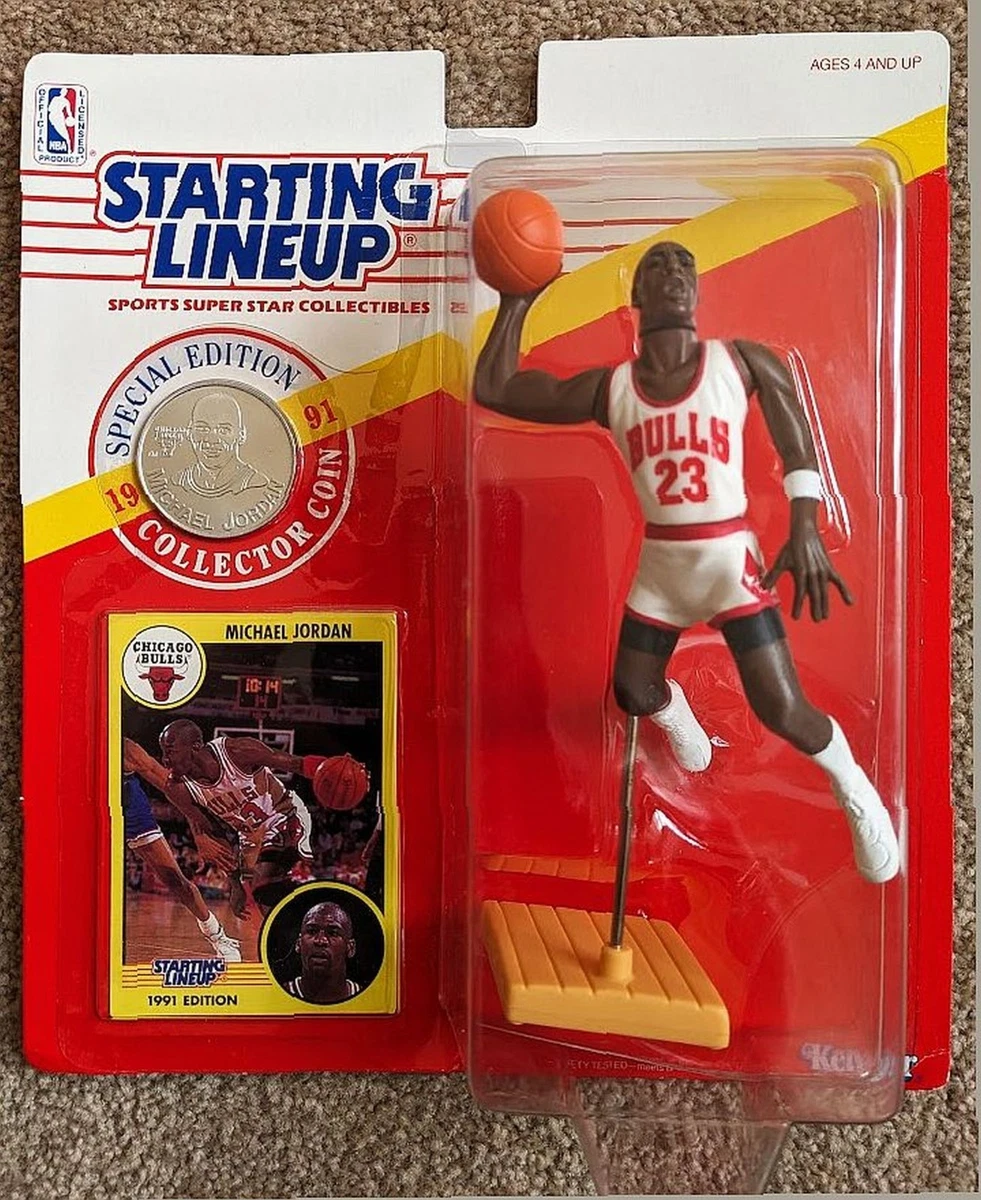 NBA1993年 ケナースターティングラインアップフィギュア マイケルジョーダン Kenner Michael Jordan Sports Action Figures for sale - eBay