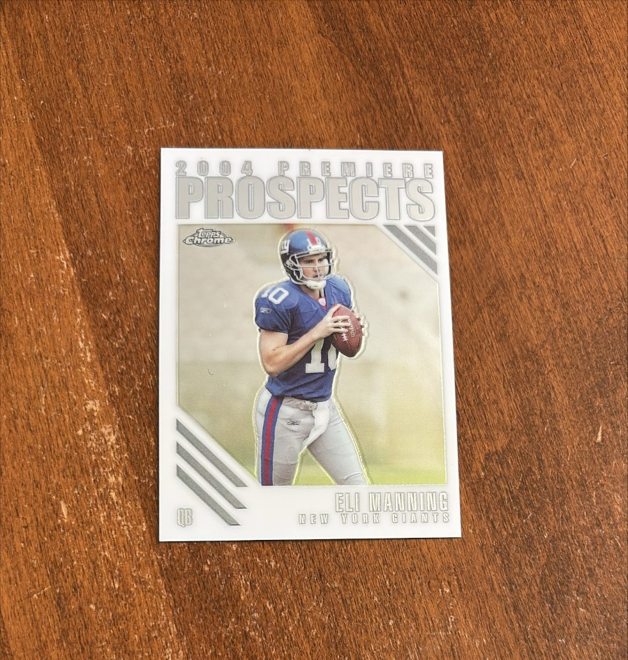 Eli Manning 2004 Topps Chrome Premier Prospects Rookie PP5 Ole Miss Giants RC