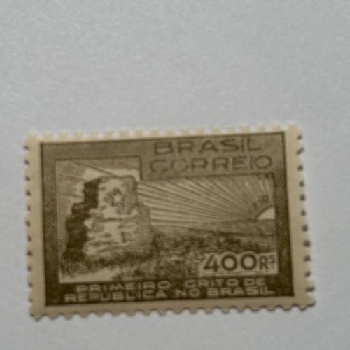 1939 Brazil Stamp, Scott # 468, 400 Reis, Mint Never Hinged