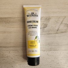 JR Watkins Hand Cream Lemon Cream Shea Cocoa Butter Jojoba Natural 3.3 oz