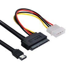 chenyang Power eSATA to SATA 22Pin Data Transfer Extension Cable with IDE...