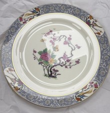 Dinner Plate Lenox MING Birds Grey Scroll Rim...