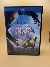 Lemony Snicket's a Series of Unfortunate Events DVD Full Screen Jim Carrey