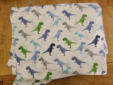 Pottery Barn Kids "Cute Dinosaurs" Twin Flat Sheet