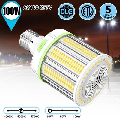 4500K/5000K/5700K 100W LED Corn Light Bulb Commercial Warehouse Gargae Shop Lamp