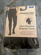 Shapermint Essentials Ultra-Resistant Shaping Tights Women’s Size XL Black NWT