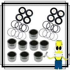 Front Brake Caliper Piston Rebuild Repair Kit for Toyota Sequoia 2008-2025