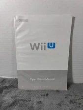 Nintendo Wii U Quick Start Guide and Insert Operations Manual