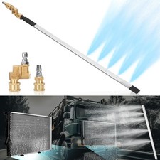 39" Pro Radiator Cleaning Wand Kit–Radiator Cleaner Tool with 5 Spray Nozzles +