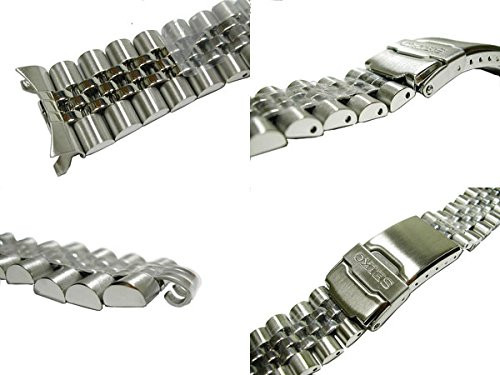 SEIKO Genuine Stainless Steel Watch Bracelet 22mm 44G1JZ for