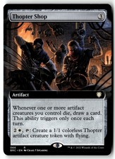 MTG Thopter Shop (Extended Art) Commander: The Brothers' War LP