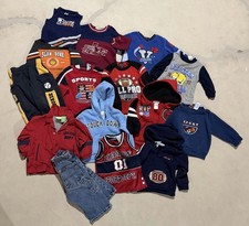 15 Pc Kids Vintage Y2K 00s Boy Reseller Lot Bundle 12M Overalls Outfits Romper