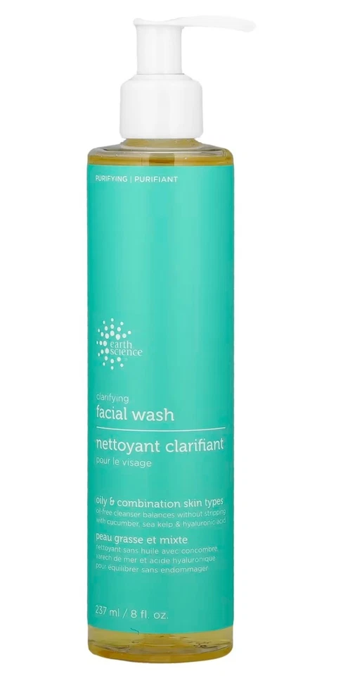 Earth Science Clarifying Facial Wash 8 fl.oz pacote 2 - Imagem 2 de 4