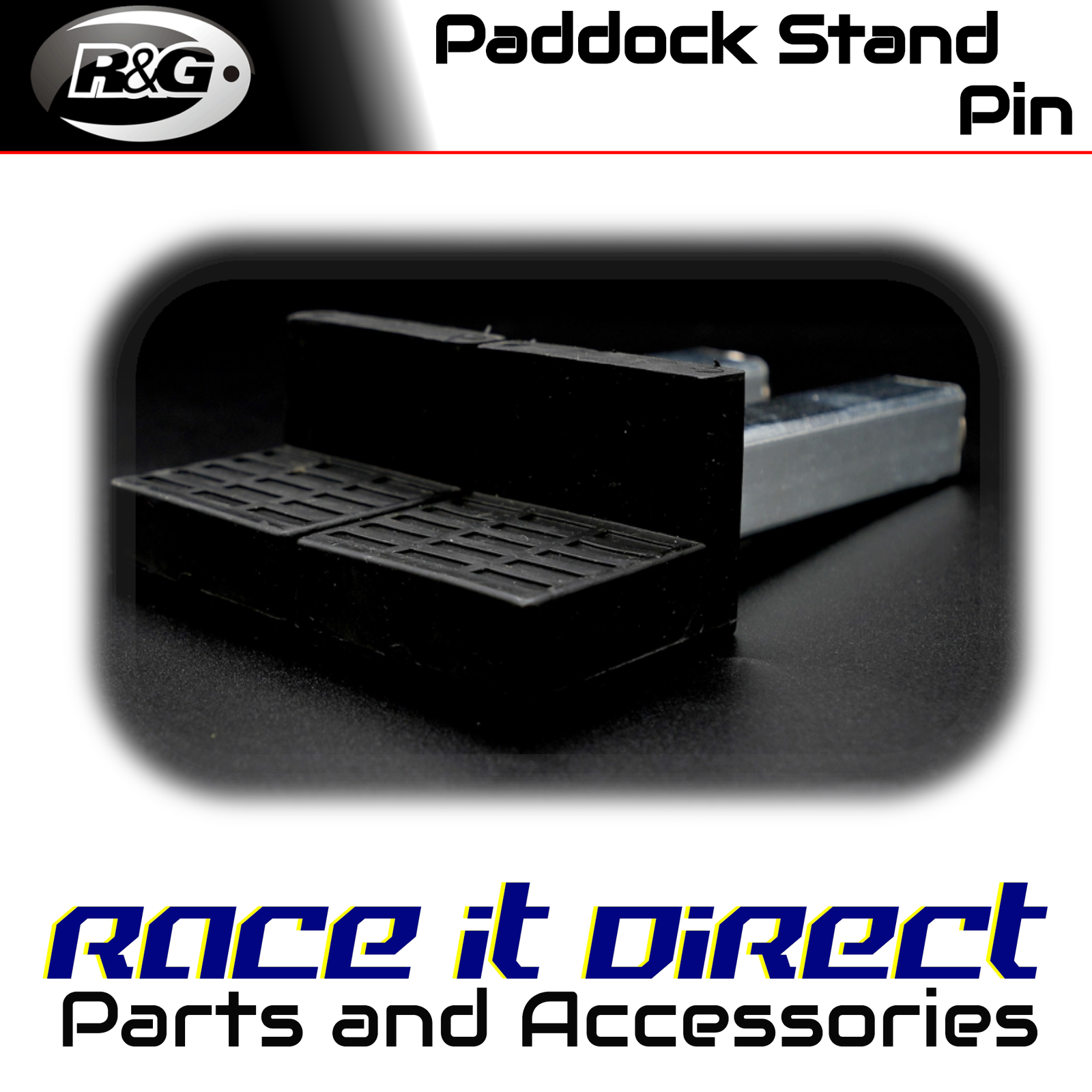 Workshop Paddock Stand Pins for Yamaha Tracer 7 GT 2025-2026 L-Cup Pair R&G