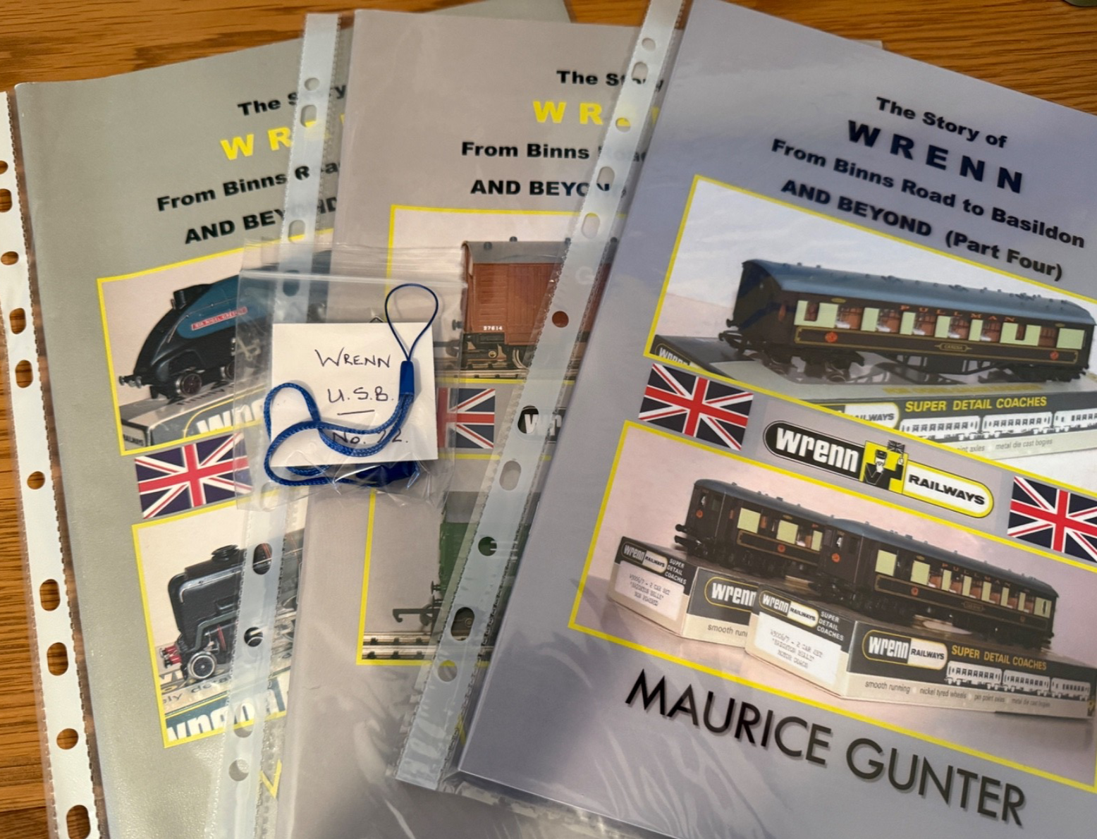 The Story of Wrenn THREE BOOKS PARTS TWO/THREE/FOUR PLUS PHOTO USB