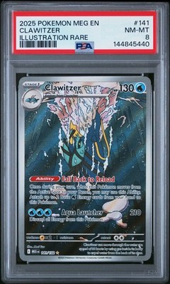 clawitzer pokemon card value Clawitzer 141/132 Me01: Mega Evolution Holo for sale online